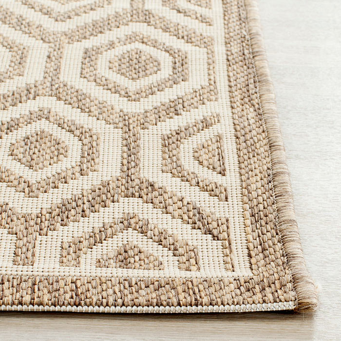 Langley Street Miami Brown/Tan Indoor/Outdoor Area Rug & Reviews Wayfair